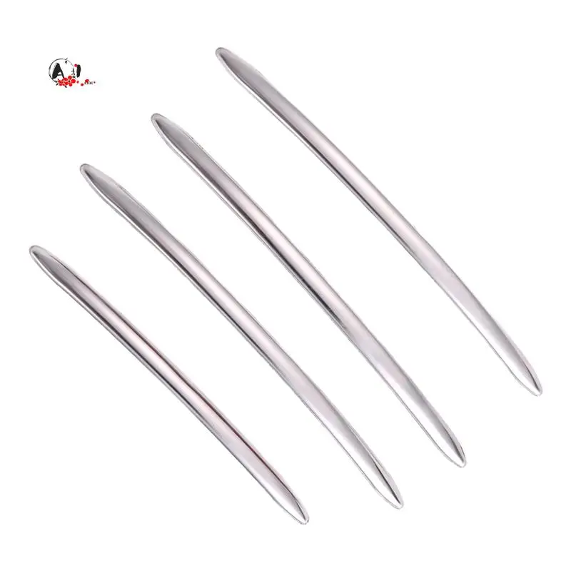 

A10E-4Pcs Chrome Stainless Steel Exterior Door Handle Molding Trim Cover Outer Doors Handle Cover For BMW 5 Series F10 F18