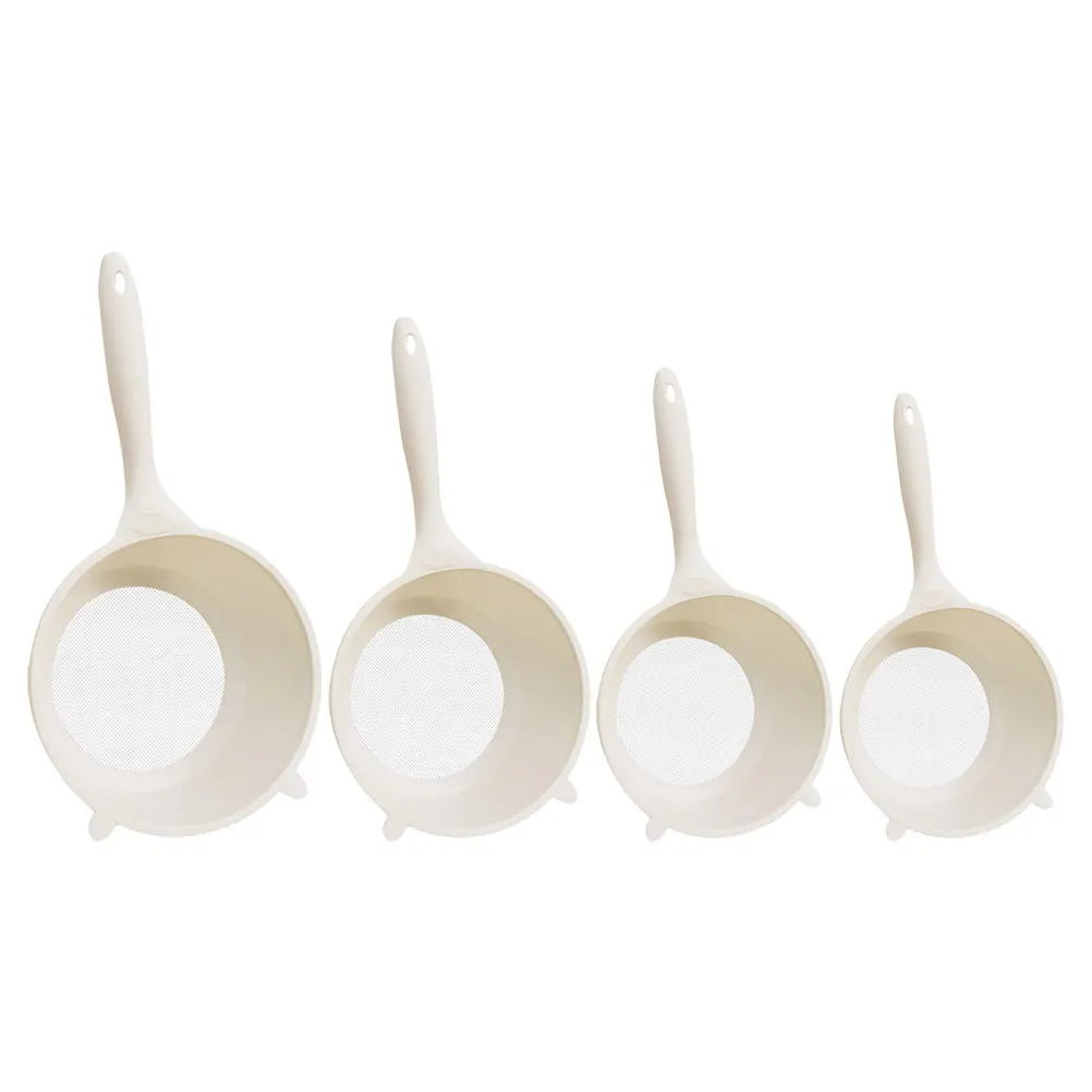 

1 set Rice Strainer Bowl Set Large Capacity Fine Mesh For Washing Rice Vegetables Fruits Drainer Basket Plastic Kitchen Strainer