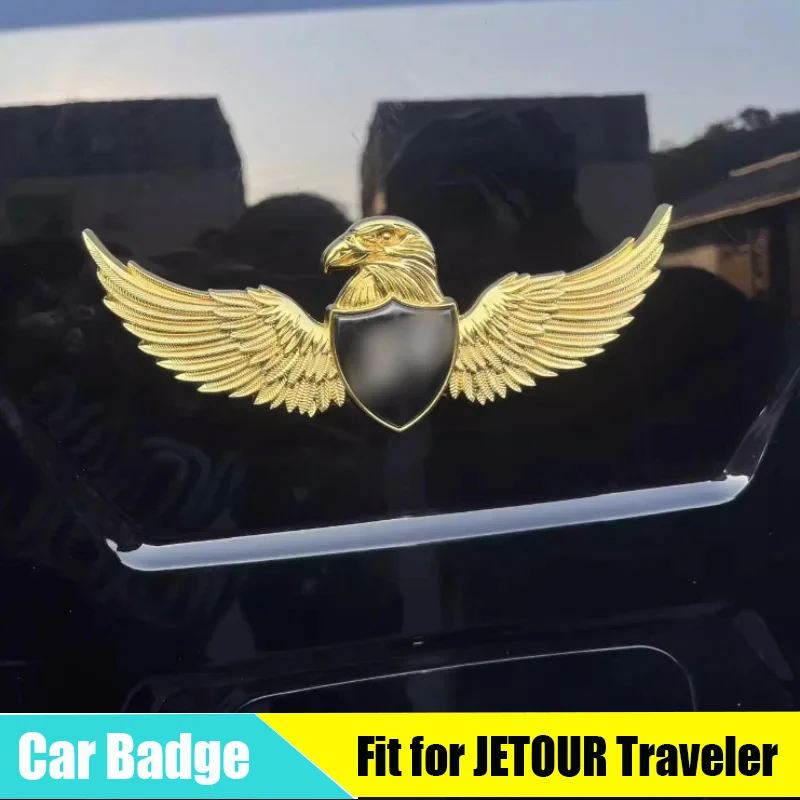 

Автомобильный металлический Летающий орел, фотосессия для CHERY JETOUR Traveler T2 2023 2024, модификация, универсальные внешние детали в стиле ретро