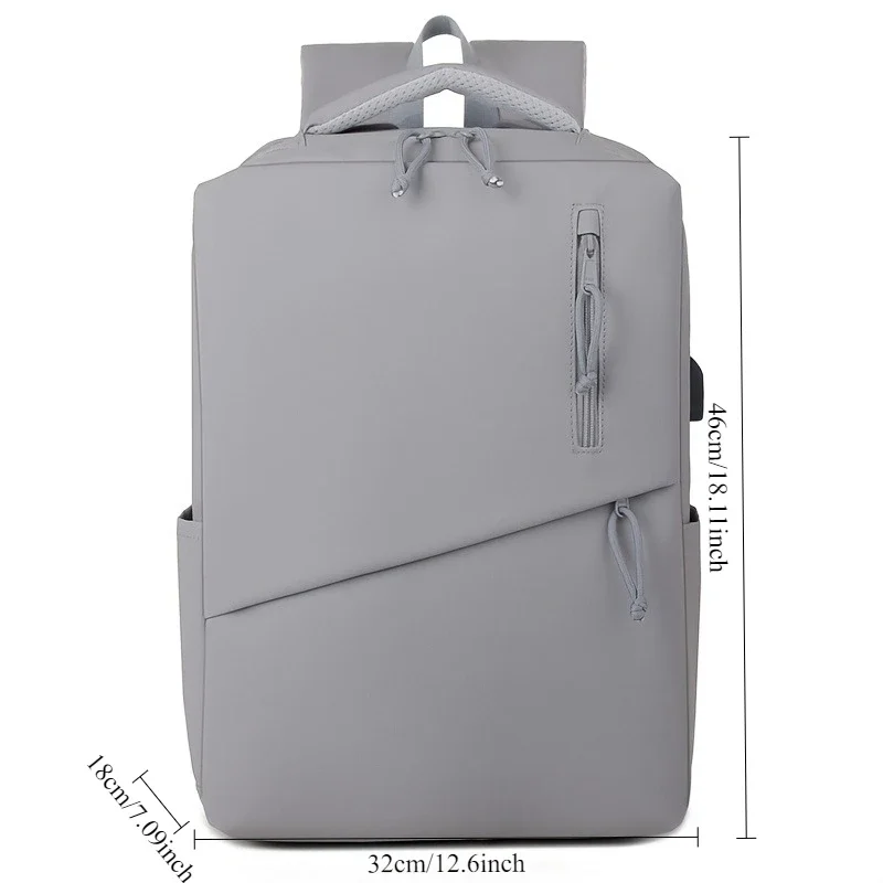 Fashion Women's Casual Backpack, Large Capacity Laptop Backpack, Simple Solid Color Backpack, Suitable for Commuting, Travel Etc