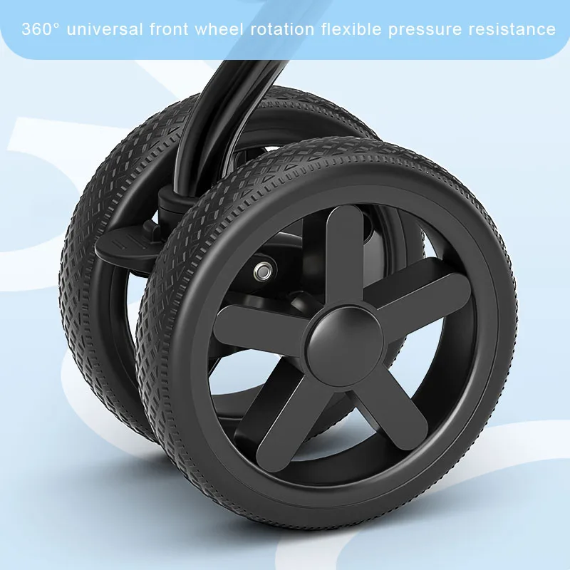 ベロ ダブルデッカー ペットストローラー 3 in 1 ペットキャリー & トラベル用品 折りたたみ式トロリー 取り外し可能なキャリー付き