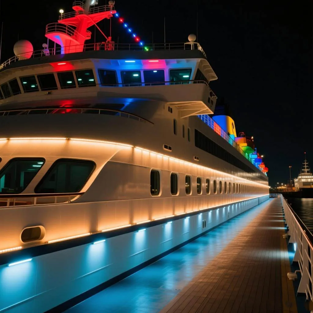 يخت LED قطاع Light1/5/10 متر 12 فولت قارب أضواء أضواء الملاحة ل جت سكي قارب عائم قارب صغير ديكور الإضاءة الليلية مارت #2