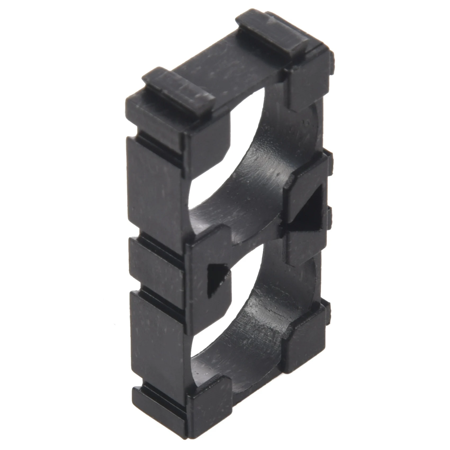 

A36T-40X 18650 литиевая батарея двойной держатель кронштейн для DIY Cell Pack черный