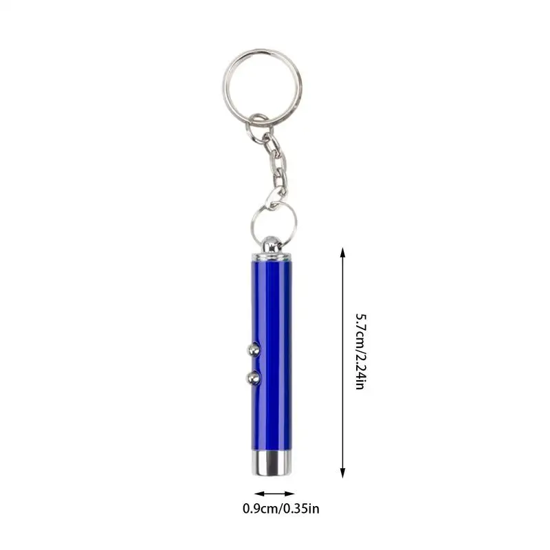 2-in-1 Mini Laser Pointer for Pets Cats toy Portable LED Pet Training Flashlight Scratching Toys Indicator Tools