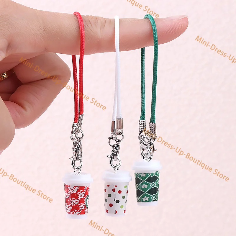 15-17cm 귀여운 봉제 인형 미니 밀크티 컵 펜던트 사랑스러운 음료 액세서리 및 패셔너블한 V1/V2/V3 모델 선물 세트