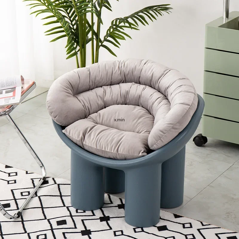 Elephant Leg Chair with Cushion, Children's Leisure Sofa, Minimalist Instagram Creative Chair, Living Room Single Person Sofa