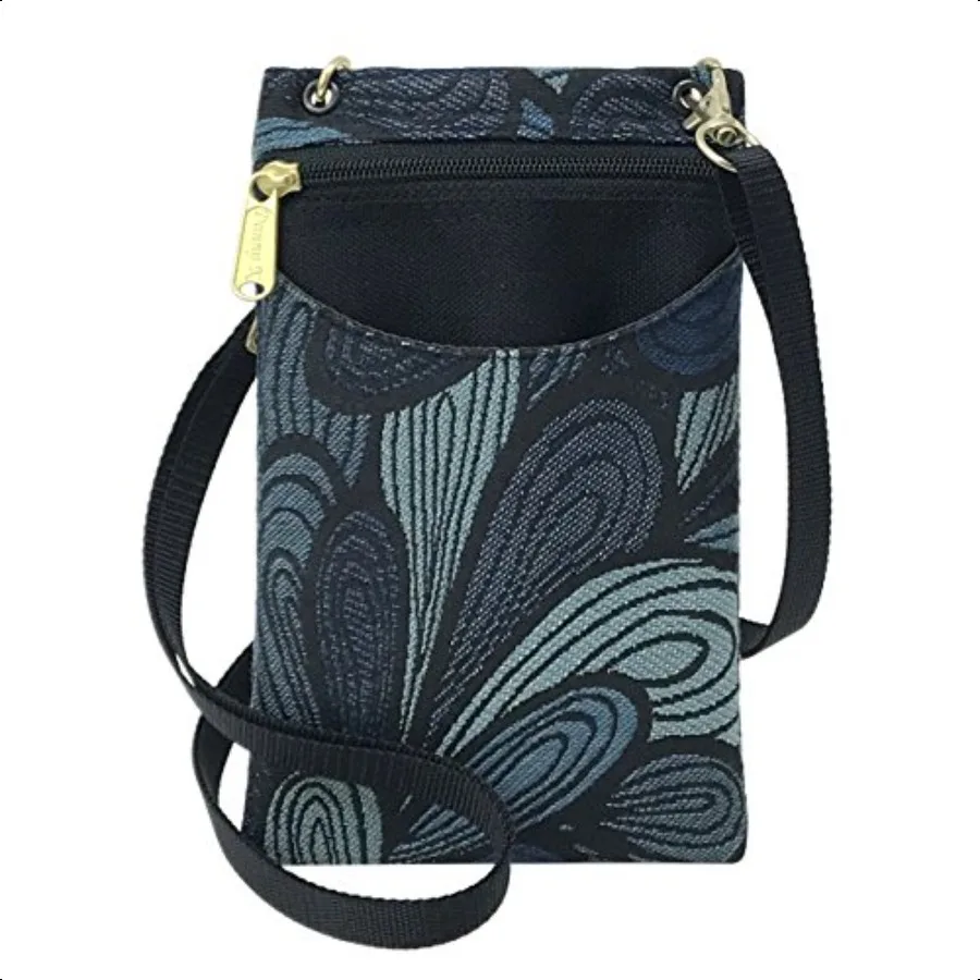 

Danny K. Women's Tapestry Crossbody Cell Phone or Passport Purse Handmade in USA
