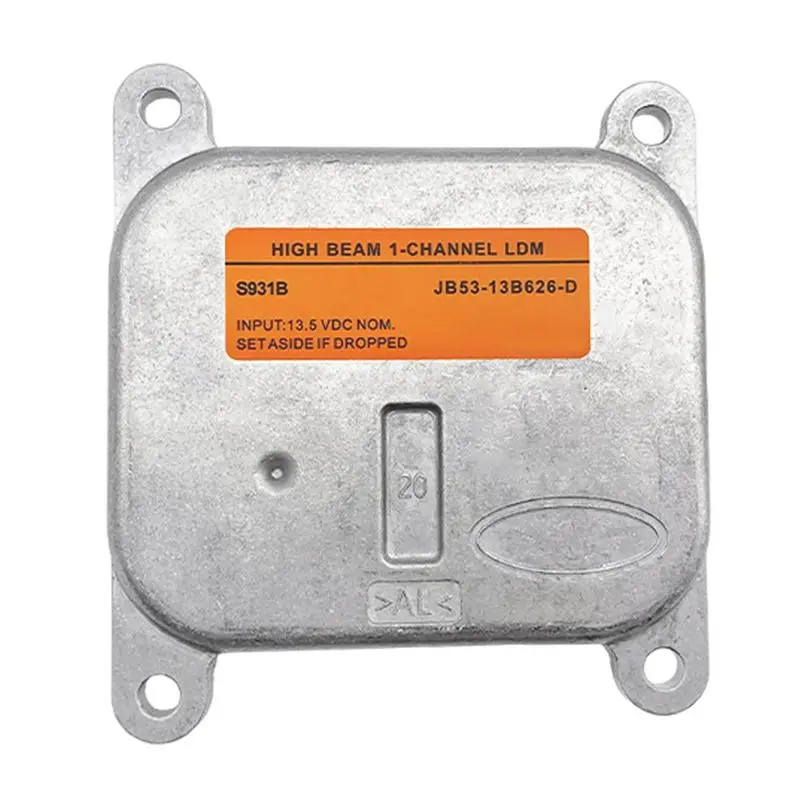 Clear 1 Piece Front Headlight LED Driver Module High Control Unit Car Accessories JB5313B626D Silver For Ford Explorer 2016
