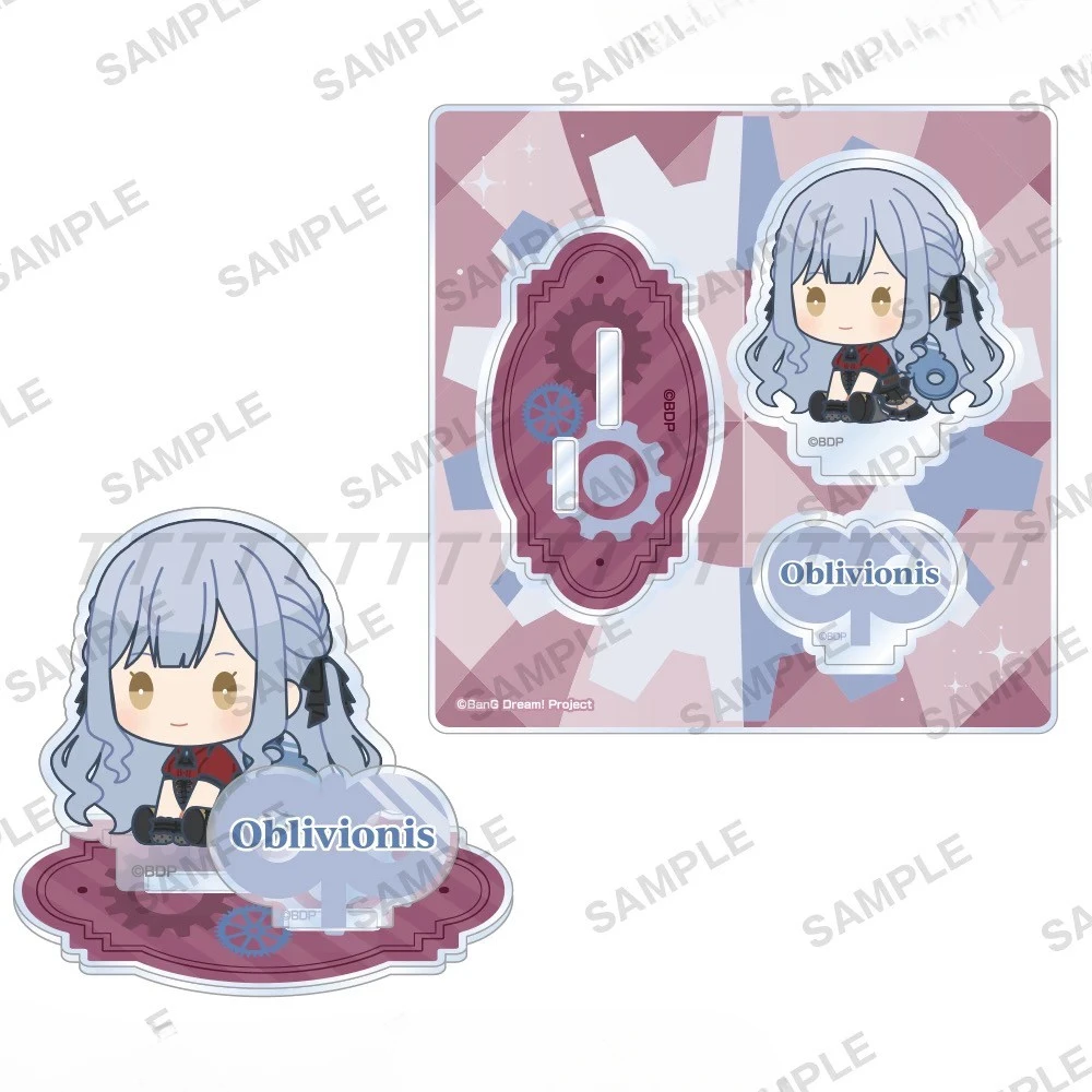 Game Tomoris Doloris  Mortis Amoris Oblivionis Acrylic Stand Doll Anime Figure Model Plate Cosplay Toy Gift
