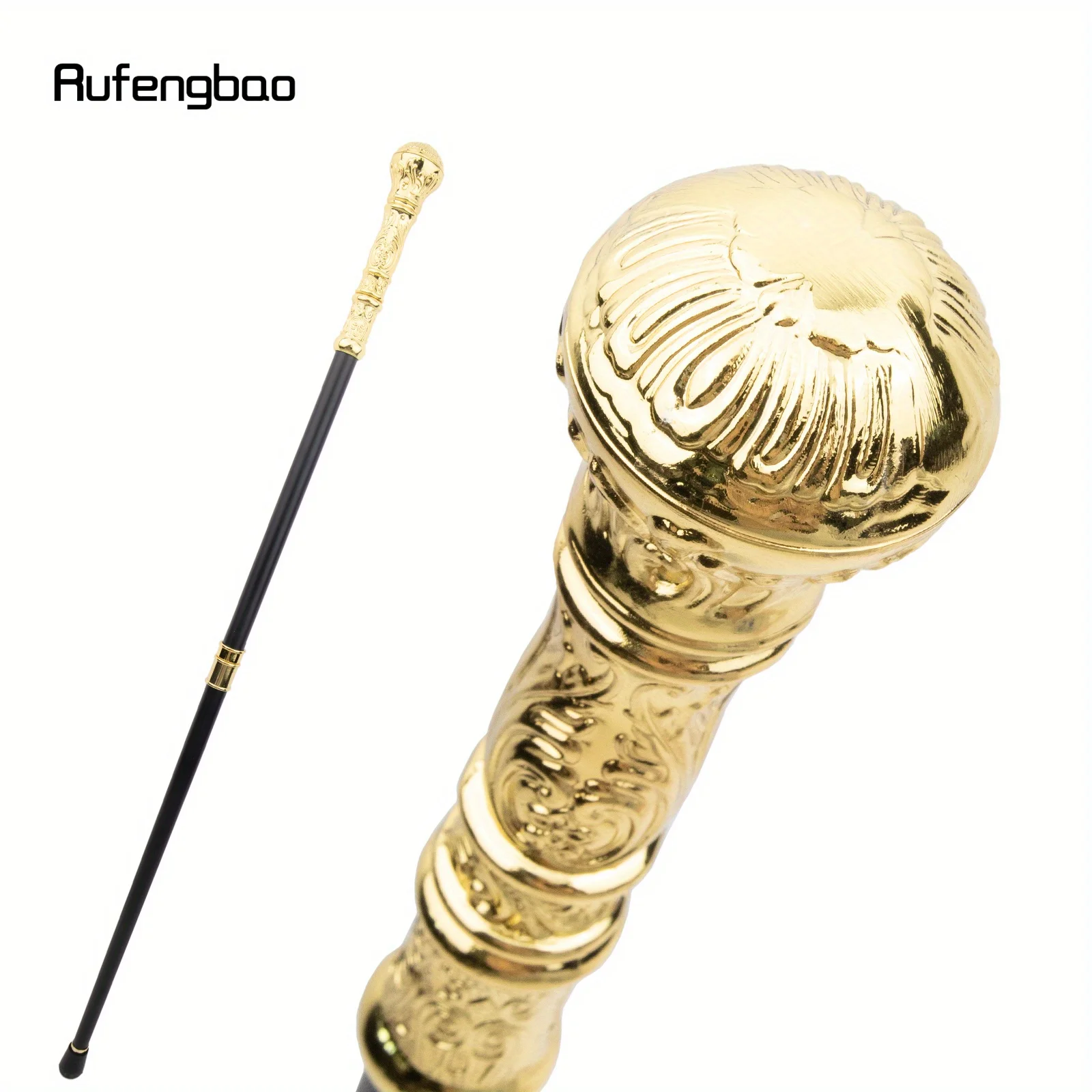 الذهبي الفاخرة مقبض دائري عصا الموضة للحزب ديكور قصب أنيقة كروزر مقبض عصا أداء المرحلة قصب 93 سنتيمتر