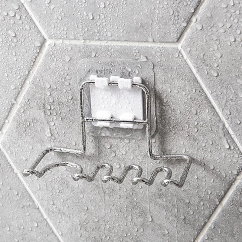 

Настенный держатель для зубных щеток из нержавеющей стали, зубная щетка для ванной комнаты, зубная паста, бритва, подставка, аксессуары для ванной комнаты