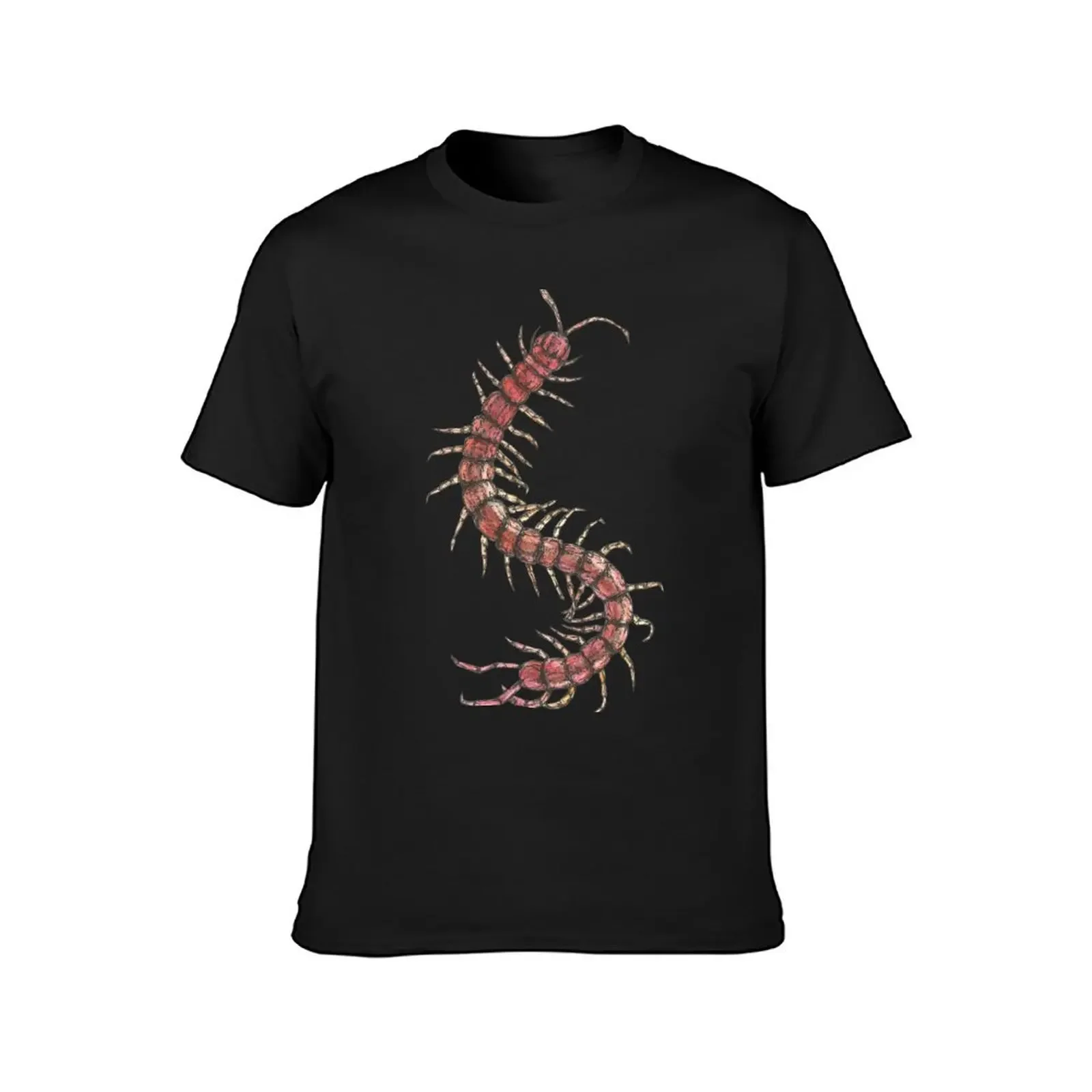 Centipede T-Shirt oversized graphic tee summer clothes Men's t shirts