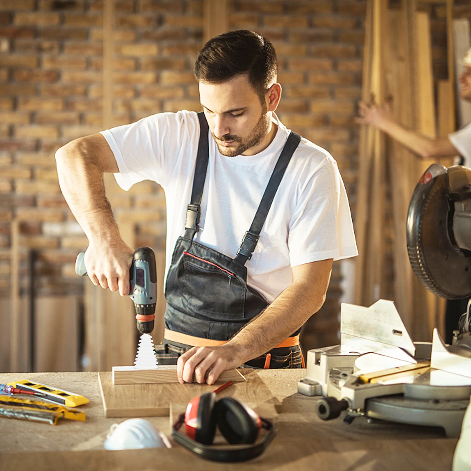 

6 шт. пылезащитные чехлы для электрической дрели, миски для золы, портативные прочные коллекторы большой емкости для дома и мастерской