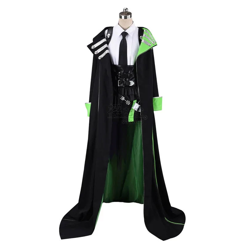 CyGame Twisted Wonderland Malleus Cosplay Kostüm Silber Sebek Lilia Cosplay Outfit Für Hallowmas Party Erwachsene Frauen Männer