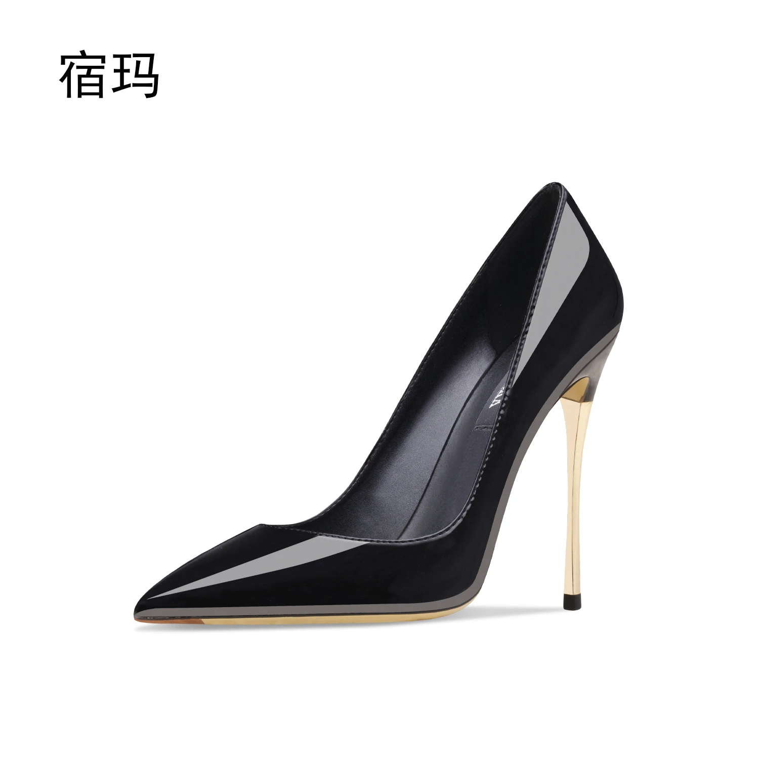 2022 New Women Pumps Sexy High Heel Shoes Thin Heel Pointed Toe Genuine Leather Party Prom Wedding Shoes Evening Dress Shoes 33