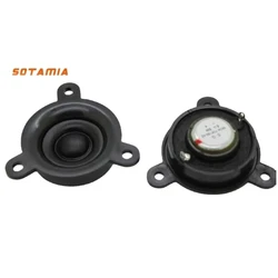 SOTAMIA 2Pcs 1 Inch Tweeter Audio Speaker 8 Ohm 8W Silk Film Neodymium Treble Speaker Home Theater Loudspeaker DIY