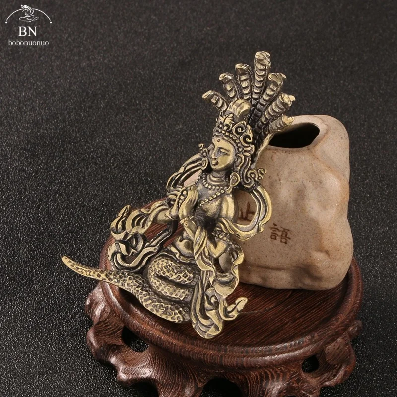 Aprox 8.4CM Height Creator God Copper Statues Tantric Statues Buddha Statue Buddhism Buddhist Figure Figurine Desktop Craft