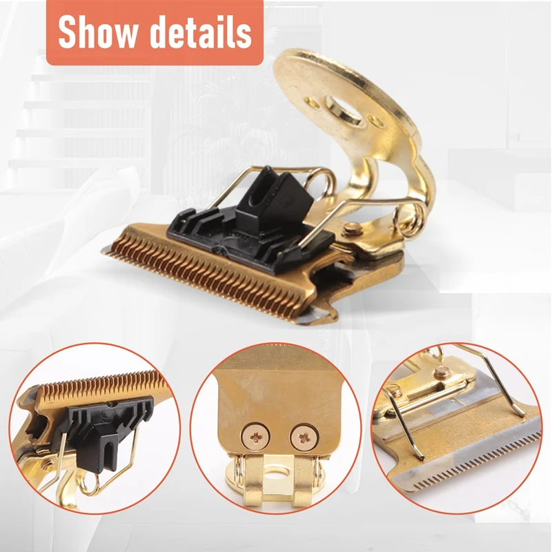 T-образное лезвие для машинки для стрижки волос с подставкой, лезвие T9, триммер, Сменная головка, головка для стрижки волос