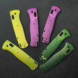 3 Colors Transparent Acrylic Grip Handle Scale Patches For Genuine BM Benchmade Bugout 535 Knives DIY Making Accessories Parts