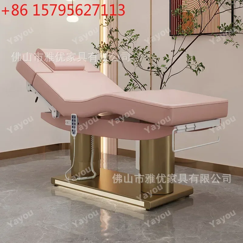 

Новая электрическая кушетка из нержавеющей стали Golden для салонов красоты, массажа, тату и перманентного макияжа