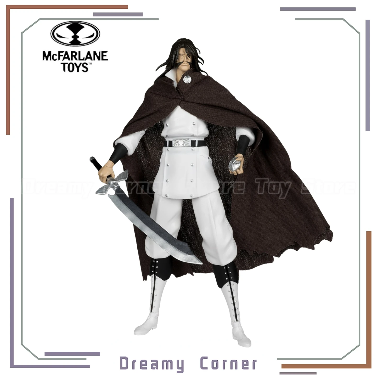 

【In Stock】Original McFarlane Toys BLEACH:Thousand Year Blood War Yhwach Action Figure Toy Model Collection