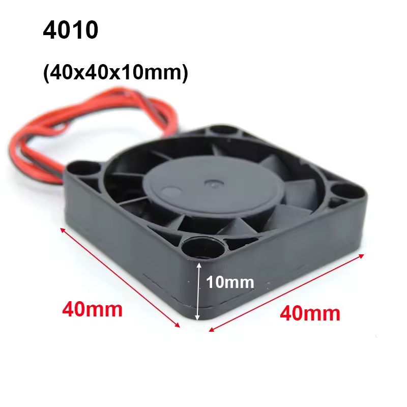4010 12025 8010 30mm dc 5V 12V 24V Cooling Fan Brushless Motor Case Quiet 40MM 50MM 60MM 70MM 80MM 90MM 120MM for 3D print 2PIN - Image 7