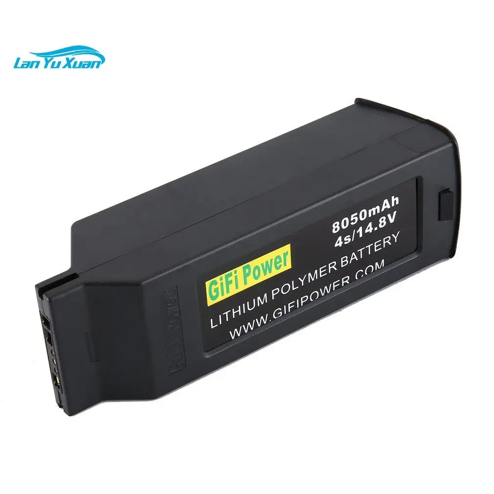 Yuneec Typhoon H H480 baterai isi ulang 14.8V 8050mAh Drone kapasitas besar Lithium