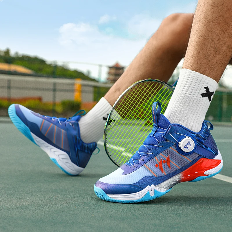 Трендовые красочные унисекс обувь для фитнеса и тенниса New Tide, мужские и женские кроссовки для бадминтона, обувь для настольного тенниса, волейбола Трендовые красочные унисекс обувь для фитнеса и тенниса New Tide, мужские и женские кроссовки для бадминтона, обувь для настольного тенниса, волейбола