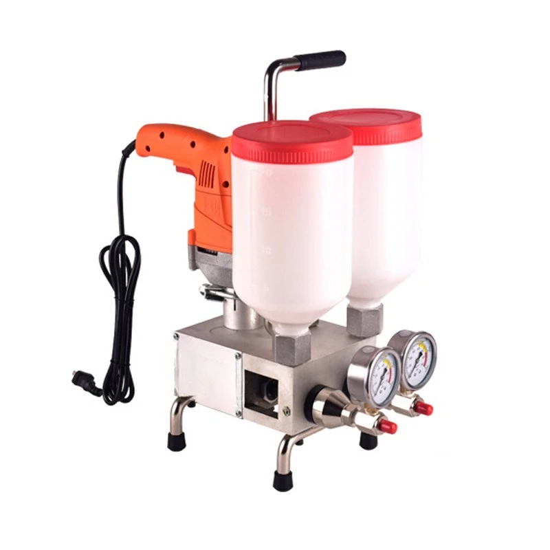 

Аксессуары для двухкомпонентной машины для инъектирования жидкости: машина для инъектирования модифицированной эпоксидной смолы высокой проницаемости, машина для гидроизоляционного инъектирования.