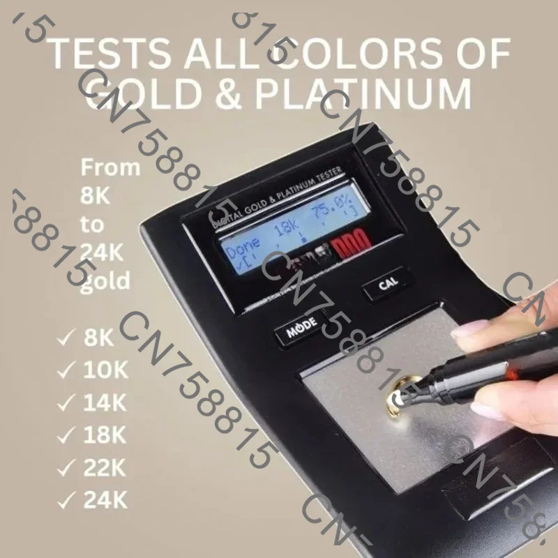 Portable Precision Precious Metal Tester for Jewelry, For auracle Pro Digital Gold and Platinum Testing Machine, Fast Shipping