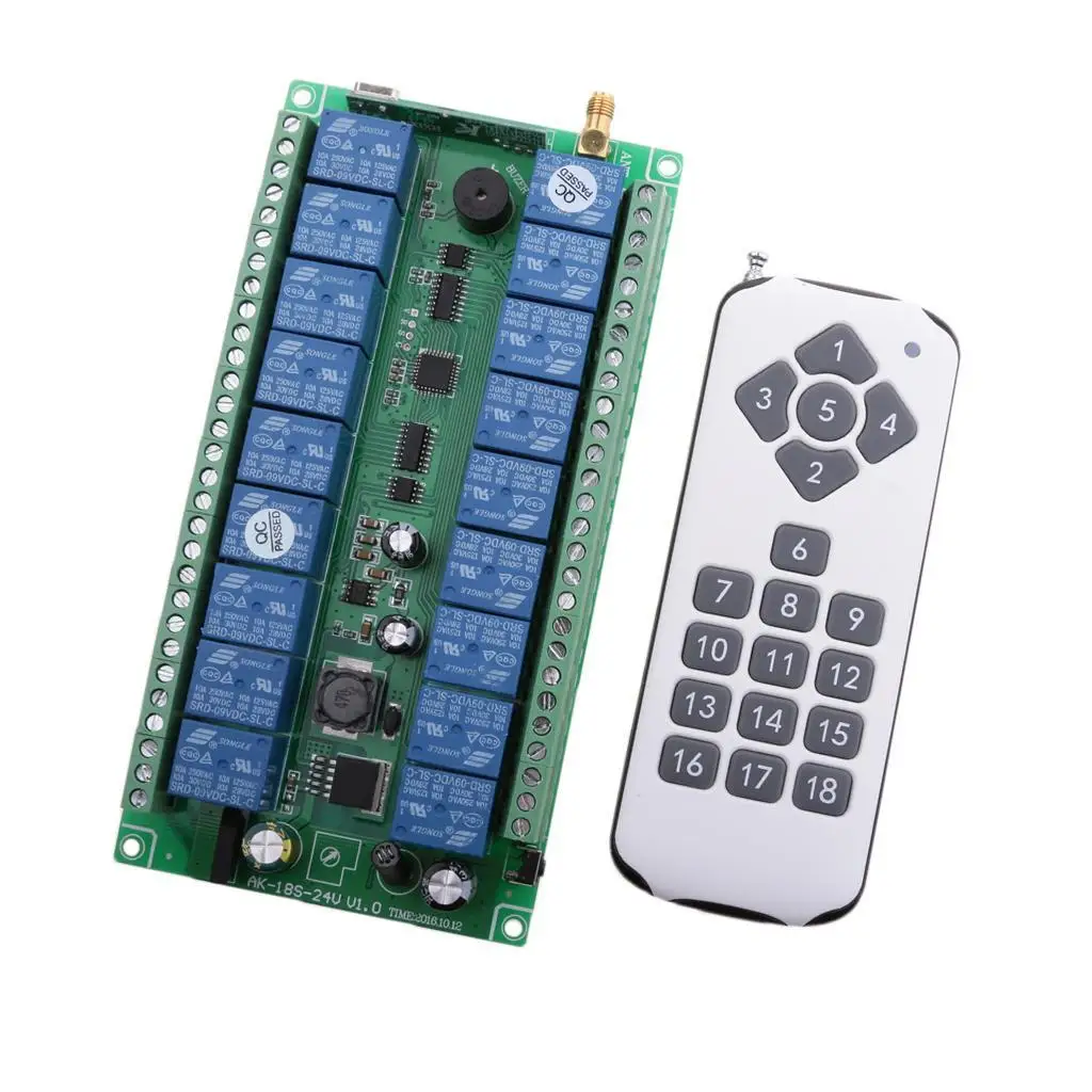 User-friendly Wireless Radio Remote Control Switch System Portable And Responsive Durable Plastic