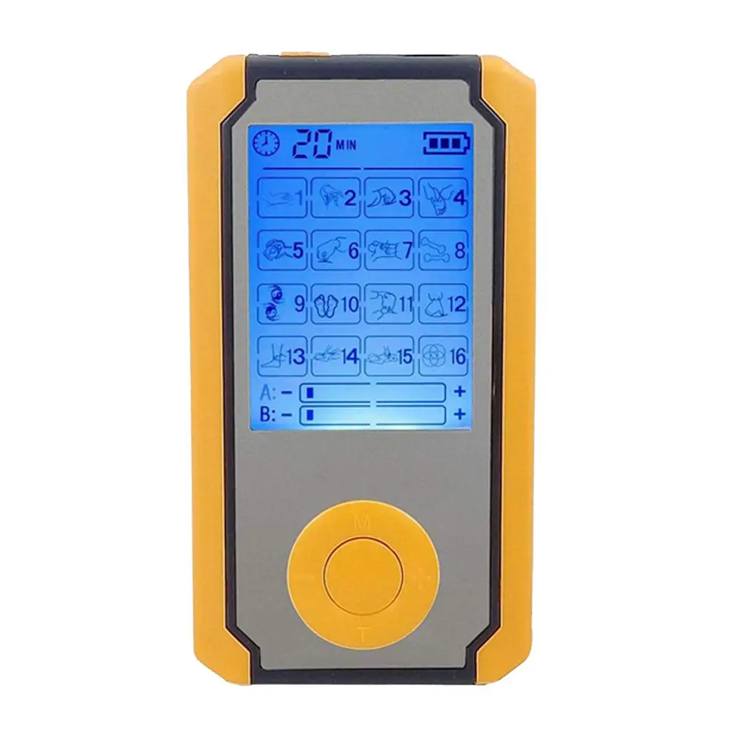 

16 Modes Dual Output 20 Levels Body Massager Electric Muscle