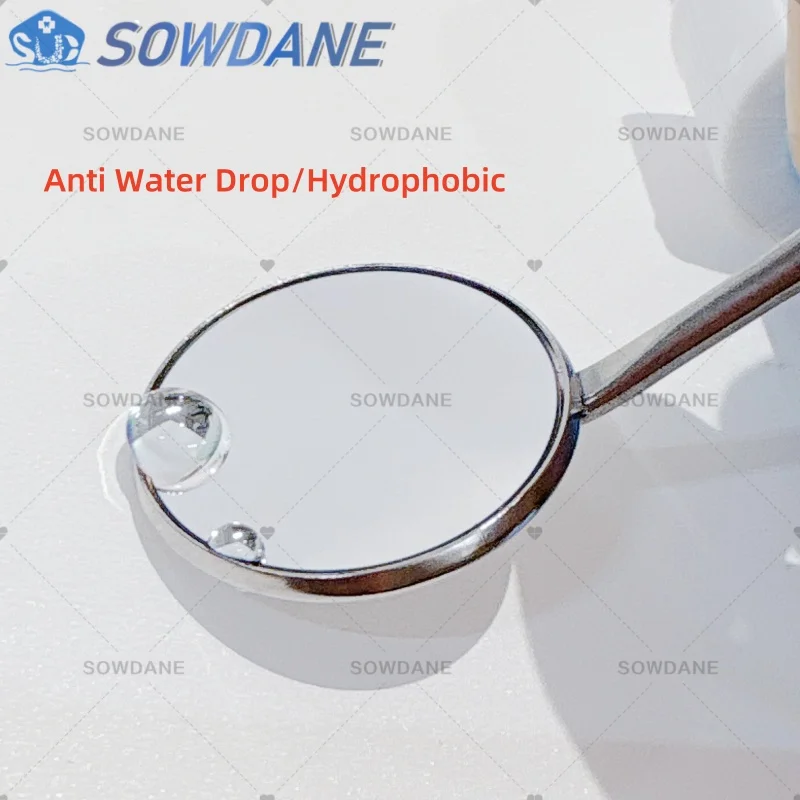 

Dental Front Surface Mouth Mirror Reflector 99.2% Ultra Definition with Special Material Coated Cone Socekt Anti Water Drop