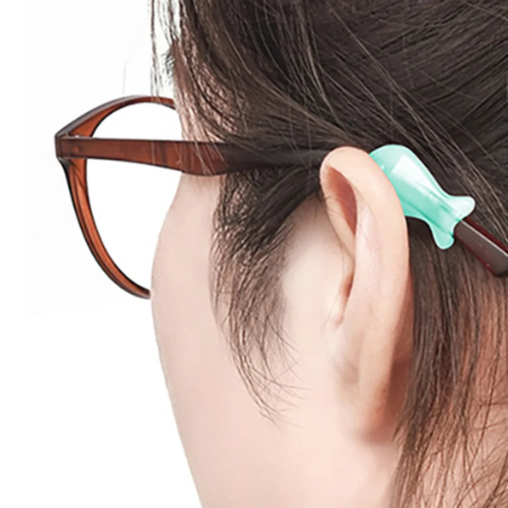 

Silicone Eyeglasses Holders Anti-Slip Ear Grips Comfortable Retainers For Sunglasses Reading Glasses