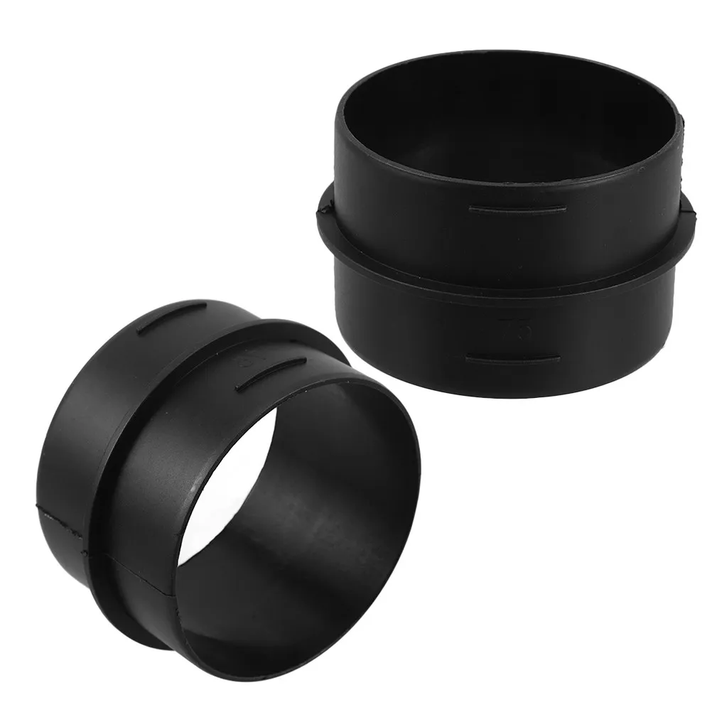 

2Pcs Car Heater Air Duct Connector Straight Replacement Pipe Extended Air Duct for Parking Heater Auto Heating System Vent Hose