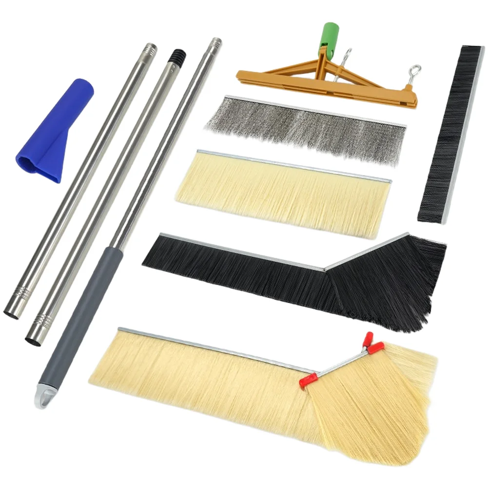 5 Piece Cleaning Brush Collection with Swivel Mechanism for Kitchen Bathroom Toilet and Grout Line Maintenance