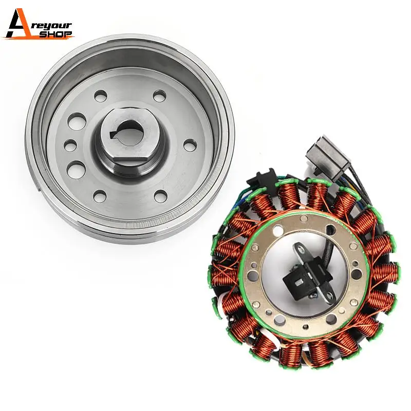 

Areyourshop Flywheel Rotor Stator Kit For Suzuki Eiger LTA400 LTF400 32102-38F01 32102-38F00 Motor Parts