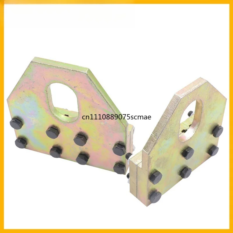 

Elevator wire rope clamp, clamp rope plate Universal elevator wire rope lift, splint, clamp 6 slots 8 slots