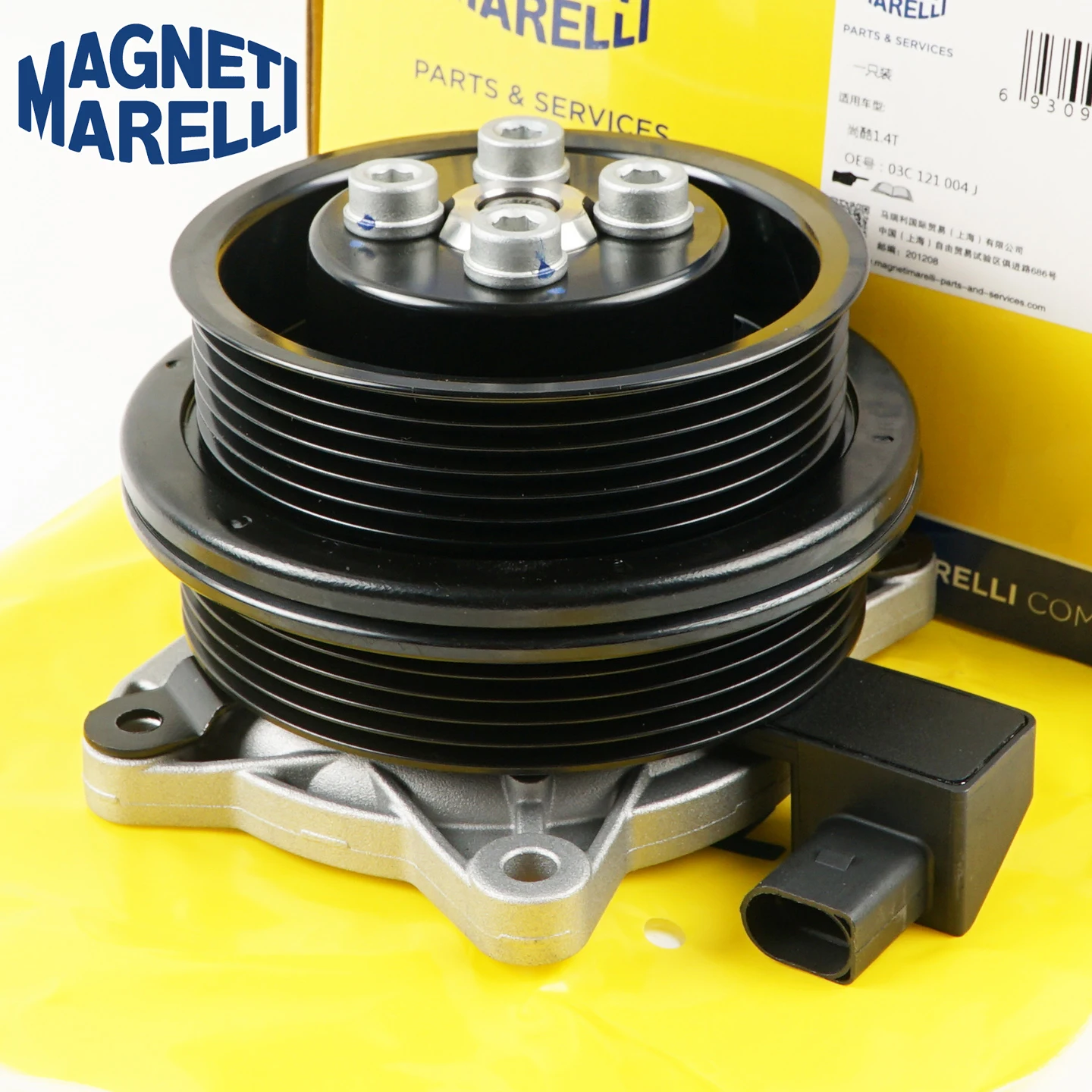 

03C121004J Engine Twin Turbo Water Pump for Audi A1 A3 VW Sciricco Beetle Golf MK6 Jetta Tiguan Touran 1.4TSI 03C 121 004 J