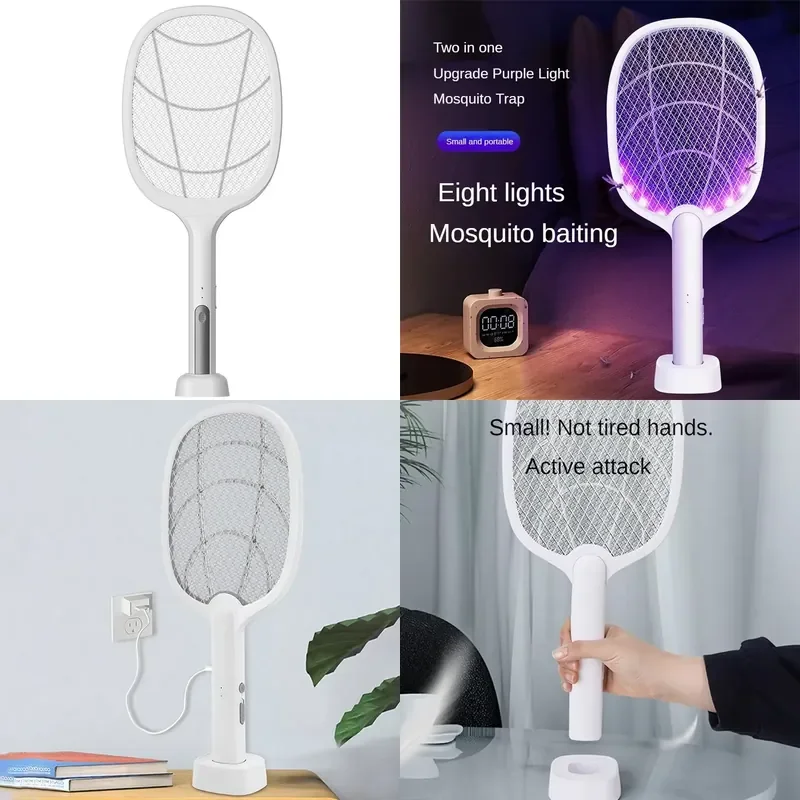 for 2 in 1 Automatic Electric Mosquito Swatter Repellent Suitable for Furniture and Insect Control
