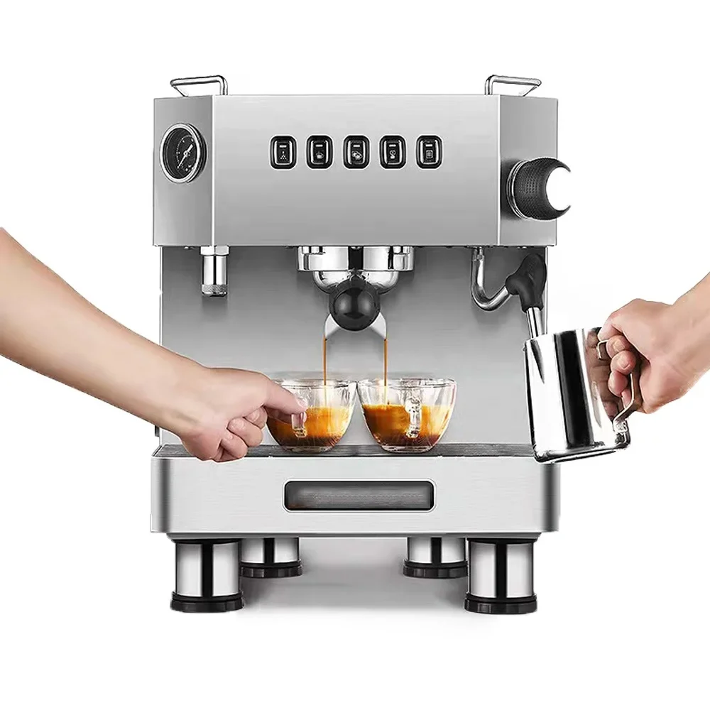 Commercial Coffee Machine Making Equipment Makers Automatic Italian Cafetiere Kaffeemaschine Cafe Expresso Espresso Machines