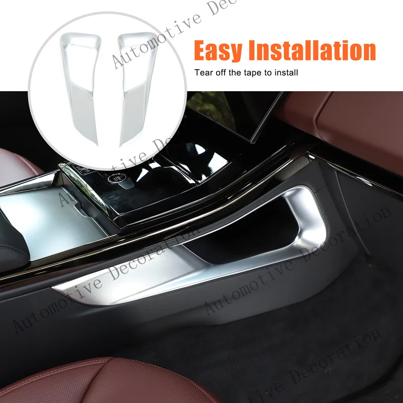 Z+ Silver ABS Center Console Gear Shift Strip Trim For Range Rover Sport 23+