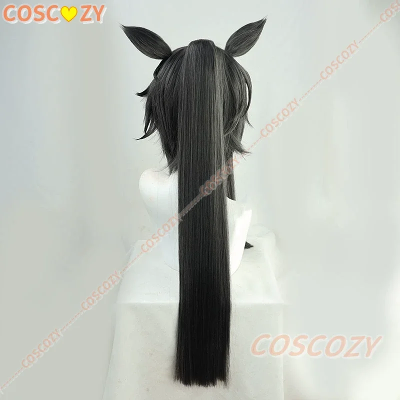 우마 무스메 예쁜 더비 나리타 타이신 코스프레 가발 애니메이션 게임 롤플레잉 파티 의상 소품 합성 머리카락 내열성 섬유
