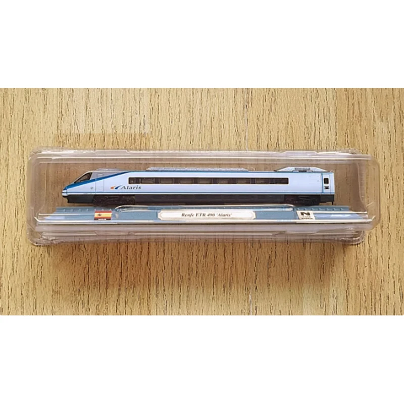 

Del prado N масштаб 1:160 Renfe DPT-ETR490 Локомотив-без силового сплава Модель поезда Классическая коллекция Статический дисплей Игрушка для мальчика в подарок