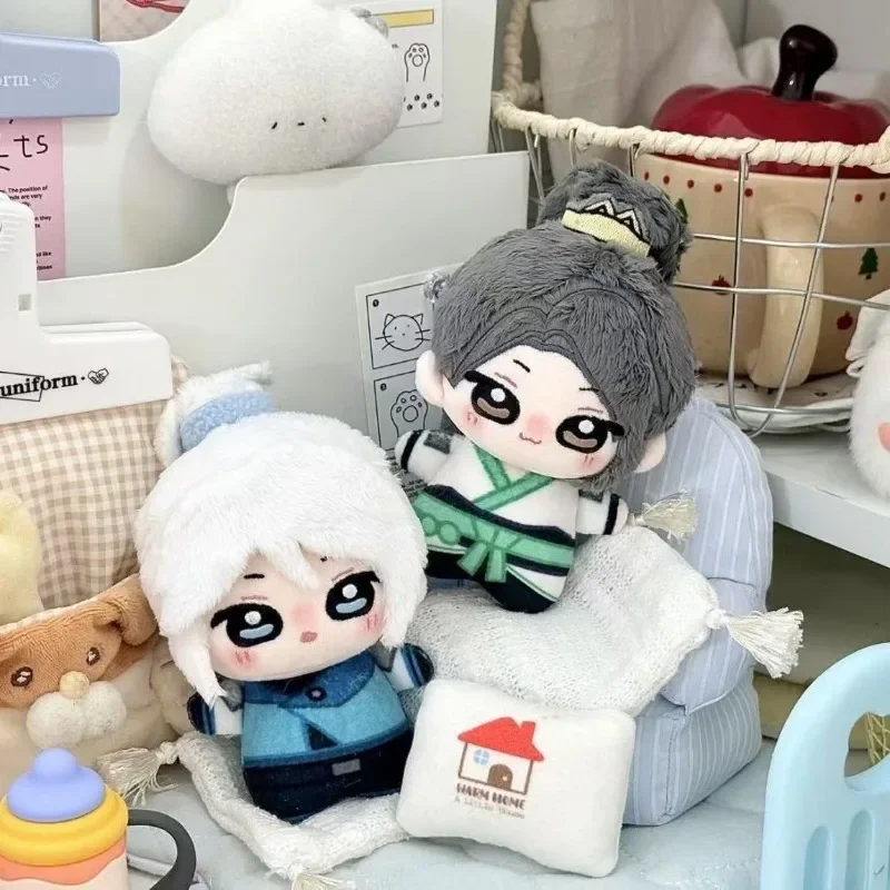 

10cm Anime Game VALORANT Jett Sage Kawaii Cosplay Cotton Doll Starfish Body Keychain Mini Soft Plushies Toy Figures Fans Gifts