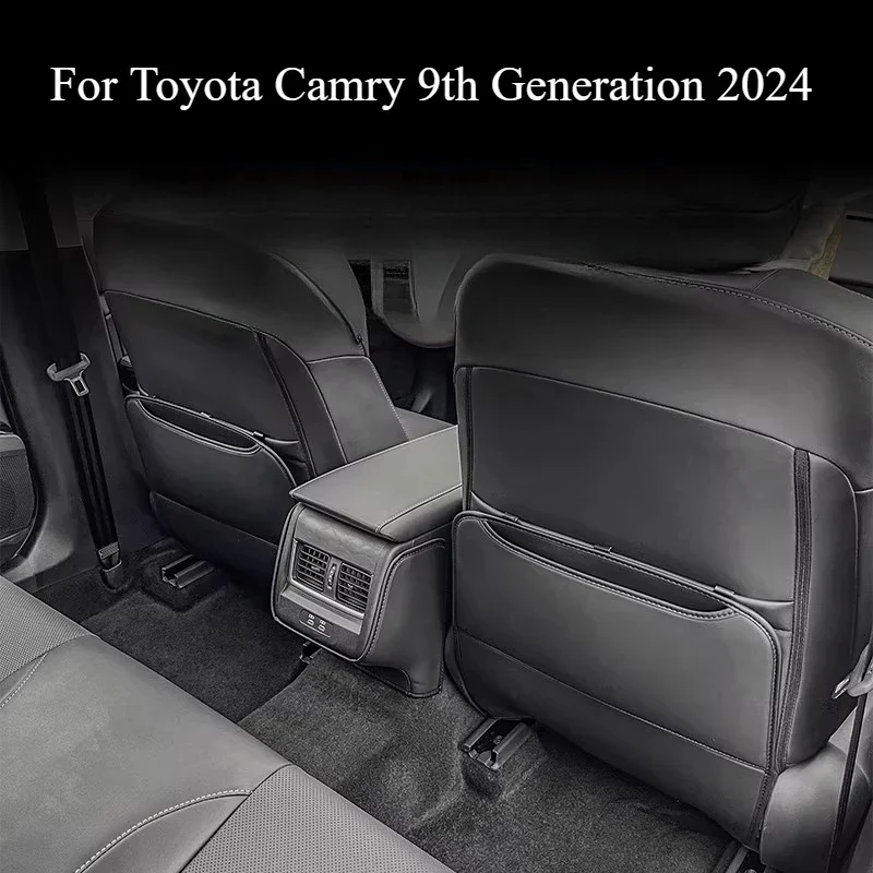 For Toyota Camry 9th Generation 2024 Special Seat Back Armrest Box Anti-kick Pad Modification Special Automobiles Accessories