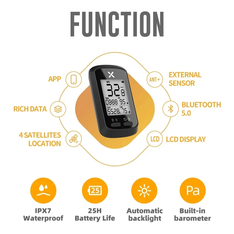 XOSS G GPS Bike Computer Wireless Cycling Speedometer Road Bike MTB Waterproof Bluetooth ANT+ Cadence Speed Bicycle Computer