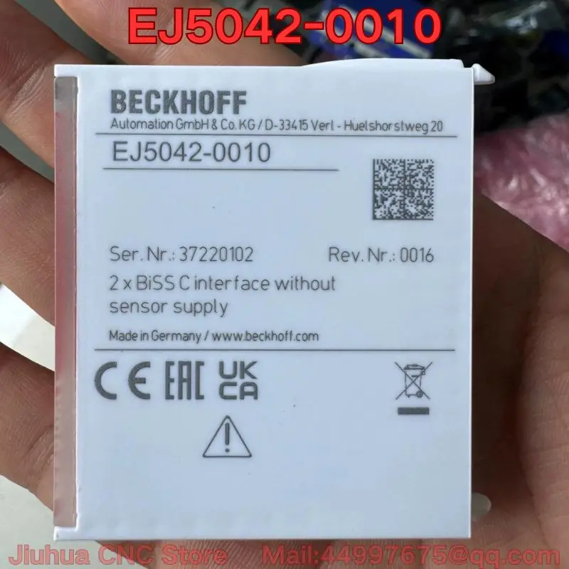 

Бывший в употреблении функциональный тест модуля ПЛК EJ7342-0000 EJ5042-0010 нормально