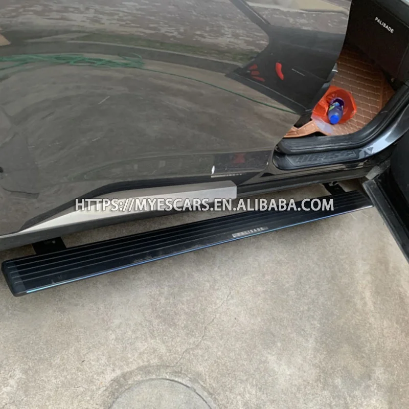 Modification Exterior Accessories Led Light Automatic Power Running Board Electric Side Step for PALISADE Grand Santa Fe - Image 2
