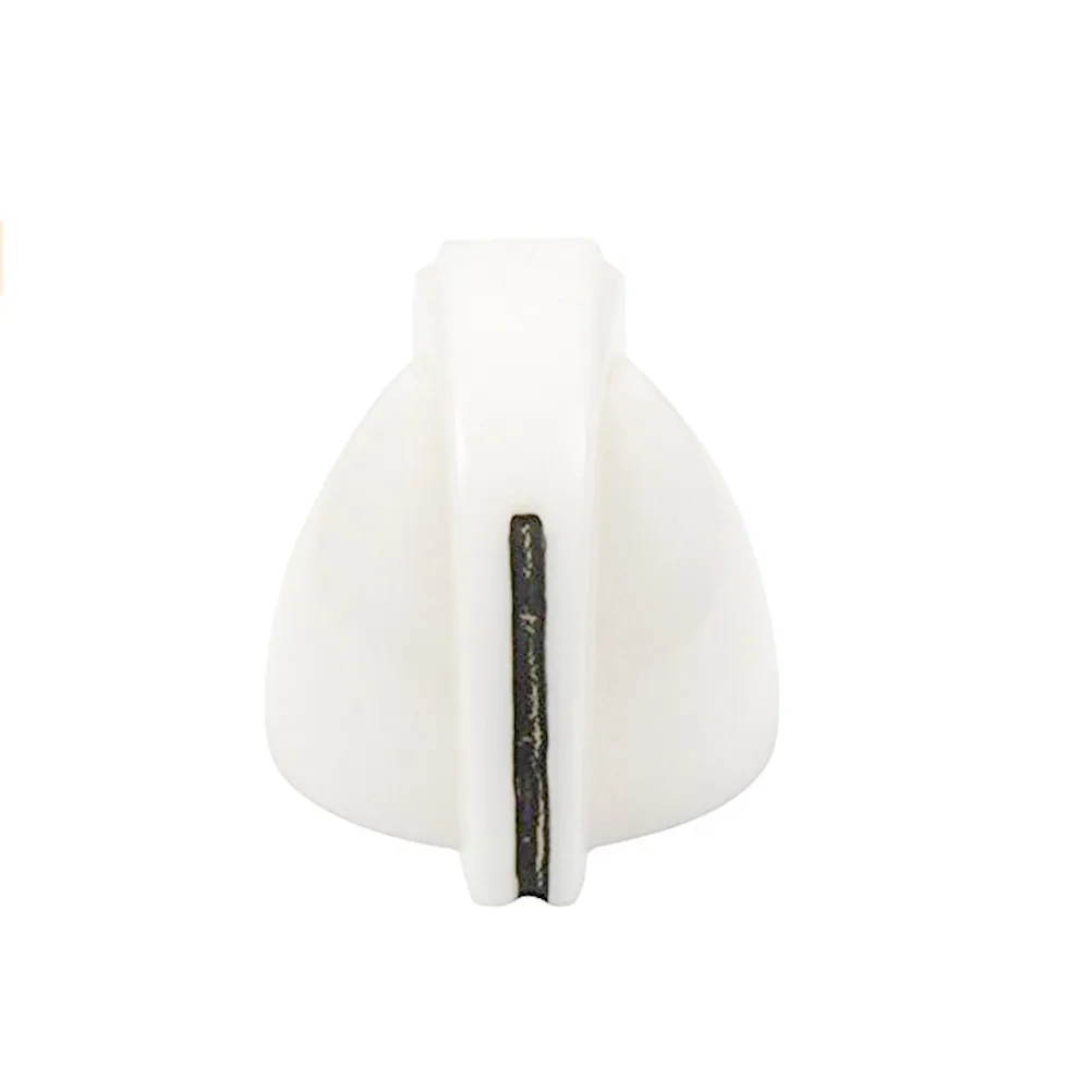 24Pcs Premium Plastic Chicken Head Knobs for Guitar Bass Amp Replacement Fits 6Mm Shaft Concentric Split Pots Control Amplifier